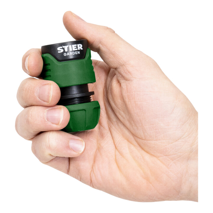 Raccord de tuyau STIER Aquastop 13 mm (1/2 pouce)