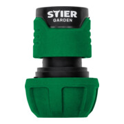 Raccord de tuyau STIER Aquastop 16-19 mm (5/8-3/4 pouce)