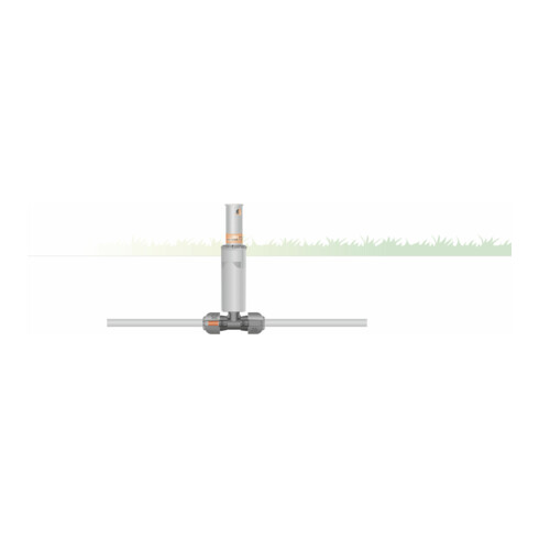 Raccord en T pour système d'arrosage GARDENA, 25 mm x 1/2" mâle