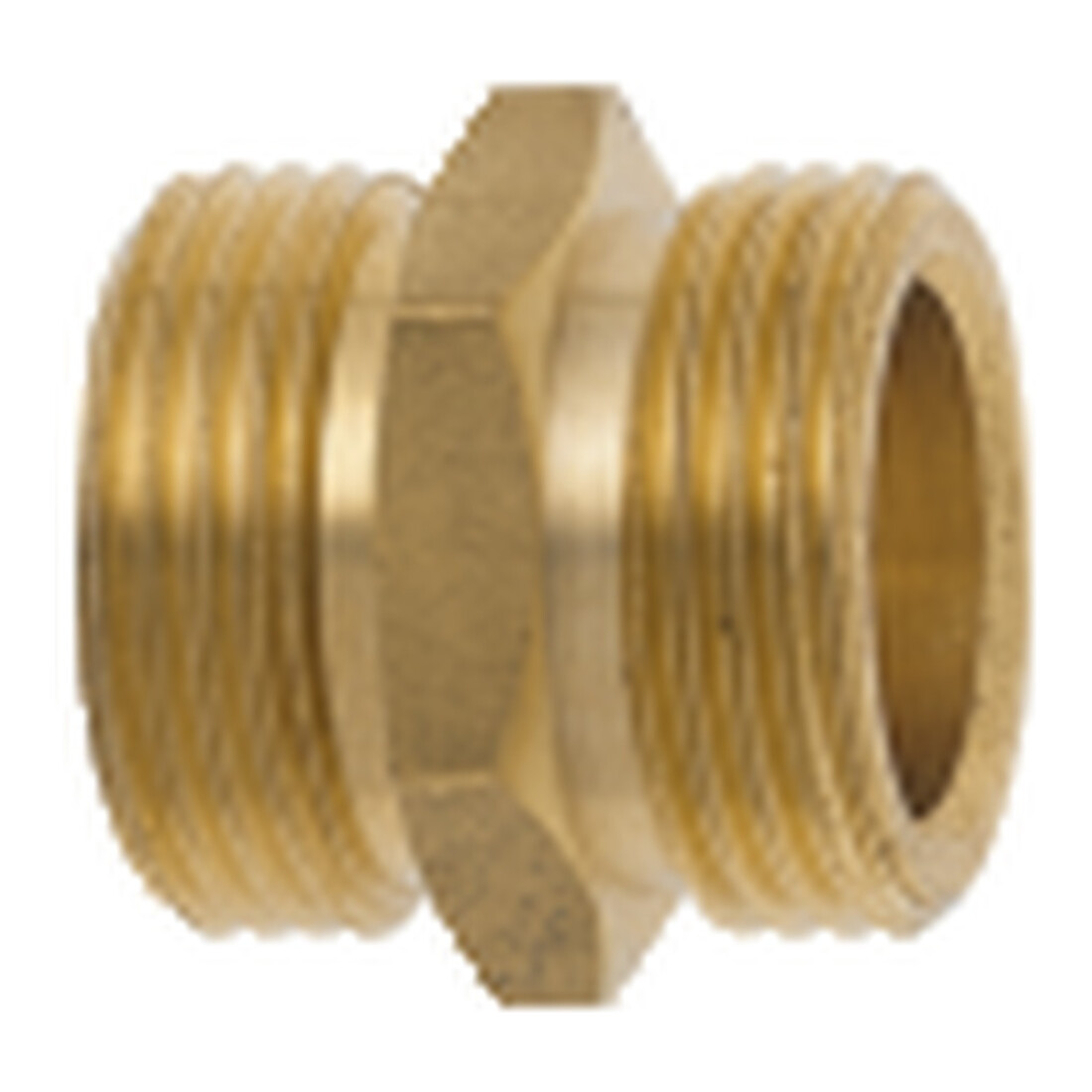 Raccord fileté GEKA laiton filetage ext. 1 1/4 x 1 1/4 po. pièce. GEKA