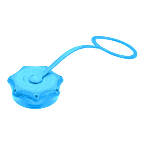 raccord fileté pour nourrices à eau PROFI bleu, Ø 65 mm, complet, PE HD