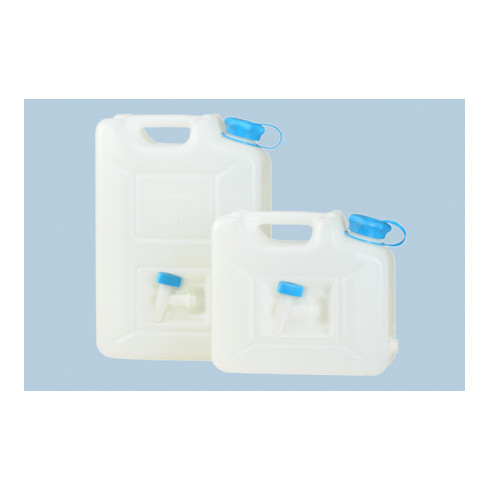raccord fileté pour nourrices à eau PROFI bleu, Ø 65 mm, complet, PE HD