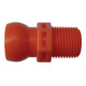 Raccord fileté taille 1/2 po. NPT R 3/8 sachet de 4 pièces LOC-LINE-1