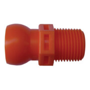 Raccord fileté taille 1/2 po. NPT R 3/8 sachet de 4 pièces LOC-LINE