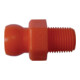 Raccord fileté taille 1/4 po. NPT R 1/4 sachet de 4 pièces LOC-LINE-1