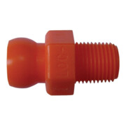 Raccord fileté taille 1/4 po. NPT R 1/4 sachet de 4 pièces LOC-LINE