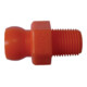 Raccord fileté taille 1/4 po. NPT R 1/8 sachet de 4 pièces LOC-LINE-1