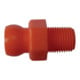 Raccord fileté taille 1/4 po. NPT R 1/8 sachet de 4 pièces LOC-LINE-1