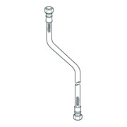 Raccord Hansa tuyau de pression 1000mm-1