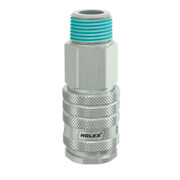 Raccord industriel filetage extérieur HOLEX, filetage extérieur du raccord : 3/8 pouce