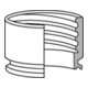 Raccord Norres TRI-Clamp pour embouts selon DIN 32676 pour Ø 38mm