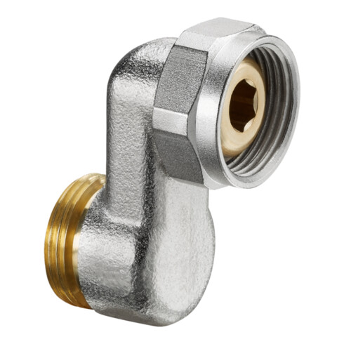 Raccord OV S 3/4x3/4, laiton nickelé