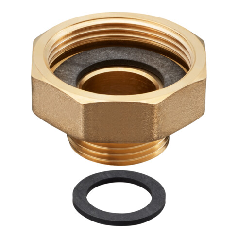Raccord OVENTROP G1 1/2 IG x G1 IG pour circulateur de circulation avec filetage G1 1/2