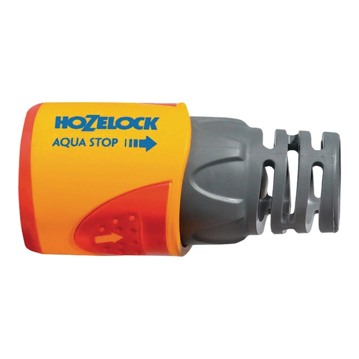 Raccord p. tuyau AquaStop plastique 1/2 po. 12,5 mm au détail HOZELOCK