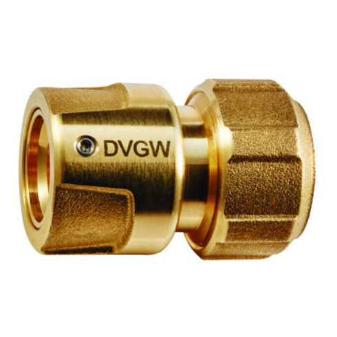 Raccord p. tuyau GEKA plus-système d'enfichage KTW laiton taille tuyau 13 mm SB