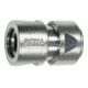 Raccord p. tuyau système d'enfichage GEKA plus laiton nickelé taille tuyau 19 mm-1
