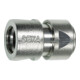 Raccord p. tuyau système d'enfichage GEKA plus laiton nickelé taille tuyau 19 mm-1