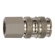 Raccord rapide DN 10 filetage int. acier / laiton vern. filetage R 3/4 po. 24,12-1