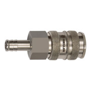 Raccord rapide DN 10 manchon acier / laiton vern. diamètre de tuyau LW 16 mm RIE-1