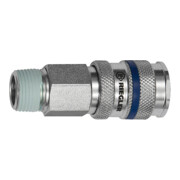 Raccord rapide DN 7,8 filetage ext. acier filetage R 1/2 20,95 mm RIEGLER-1