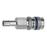 Raccord rapide DN 7,8 manchon acier diamètre de tuyau LW13 mm RIEGLER-1