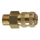 Raccord rapide RIEGLER NW 5 connecter la ligne MS blanc G a-1