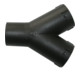 Raccordement Starmix en Y double Ø 35 mm, longueur 16 cm-1