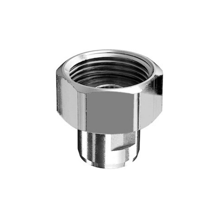 Raccordement vissé du compteur d'eau Schell 3/4IG ch 3/8 sortie avec dispositif d'étanchéité