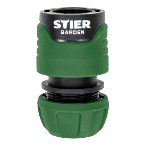 STIER Raccordo acqua-stop per tubo flessibile 13 mm (1/2 pollice)