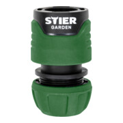 STIER Raccordo acqua-stop per tubo flessibile 13 mm (1/2 pollice)