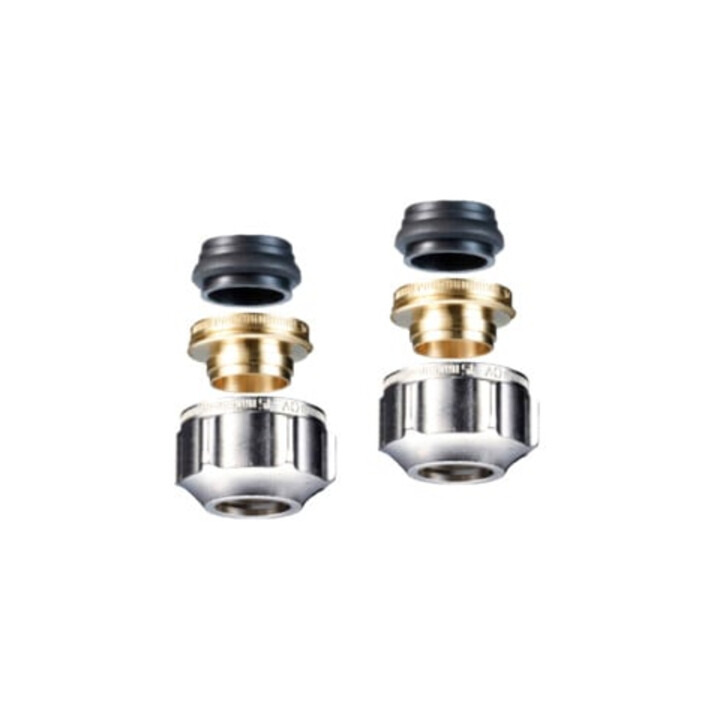 Raccords à compression OV AG 3/4 2-fa. f Cu- Précis:acier inoxydabler.15mm