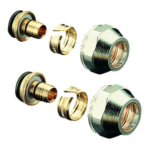 Raccords à compression OV Cofit 2-f f AG 3/4 Euroko. 14x2,0mmxG 3/4 ÜM