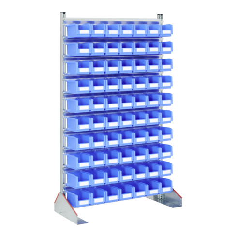 Racks fixes Bito p 500 bacs en bleu