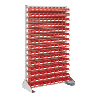 Racks fixes Bito p 500 bacs en rouge