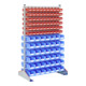 Racks fixes Bito p 700 bacs en bleu et rouge-1