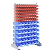 Racks fixes Bito p 700 bacs en bleu et rouge
