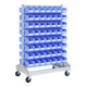 Racks mobiles p 710 Racks mobiles galvanisés Bito bacs bleu-1