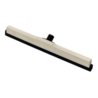 Raclette à eau L. 600 mm bois avec embase de manche en plastique