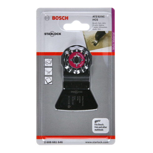 Racloir Bosch HCS ATZ 52 SC rigide 26 x 52 mm