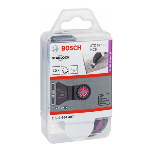 Racloir Bosch HCS ATZ 52 SC rigide 26 x 52 mm