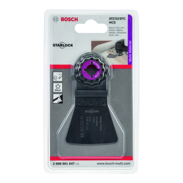 Racloir Bosch HCS ATZ 52 SFC flexible 45 x 52 mm
