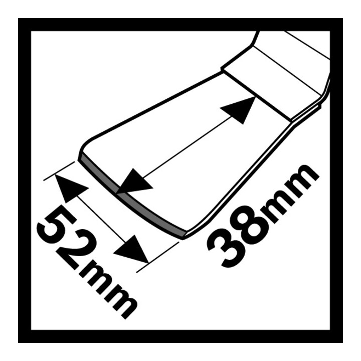 Racloir Bosch HCS ATZ 52 SFC flexible 45 x 52 mm
