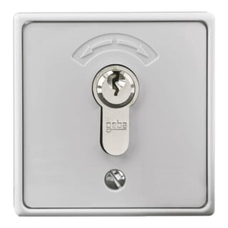 Rademacher Bouton-poussoir à clé AP avec cylindre 4596