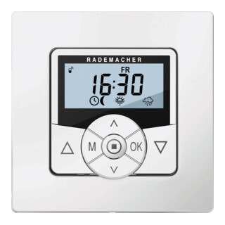 Rademacher Télécommande radio DuoFern HomeTimer 9498 blanc