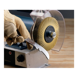 Radialbürstenscheibe Bristle Brush BB-ZB Typ A D.150xB12x25,4mm 80 Cubitron 3M