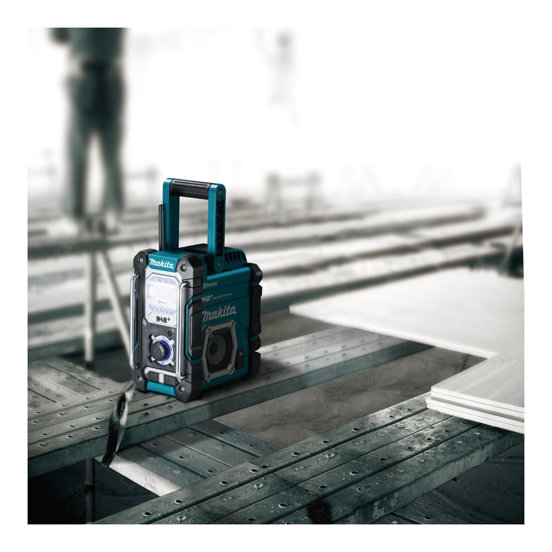 Radio de chantier sans fil Makita 7,2 V - 18 V avec DAB+ et Bluetooth