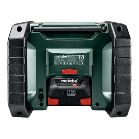 Radio de chantier sans fil R 12-18 BT metabo, carton