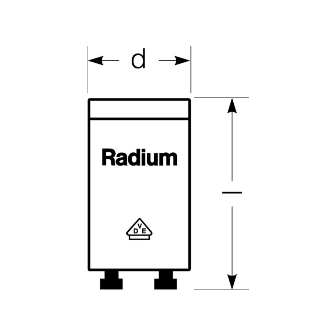 Radium Lampenwerk Starter RS 51