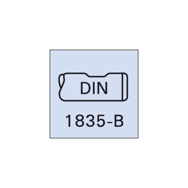 Radiusfr.DIN327K N HSSCo815,00mm TiAlN FORMAT