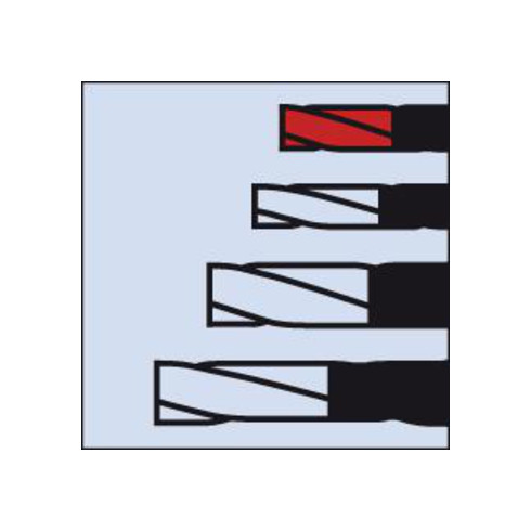 Radiusfr.DIN327K N HSSCo832,00mm TiAlN FORMAT